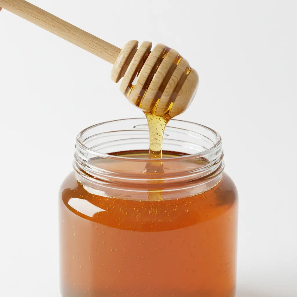 Honey Dipper - 6 Inch Wooden Honey Drizzler Spoon by Chilton Bee Company, Southern food gift detail photo 2