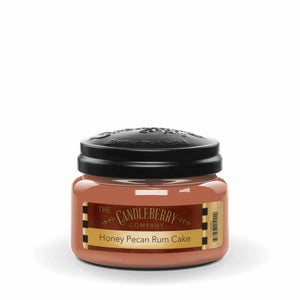 Honey Pecan Rum Cake™, Small Jar Candle (Collective) by The Candleberry® Candle Company, Southern food gift main product photo