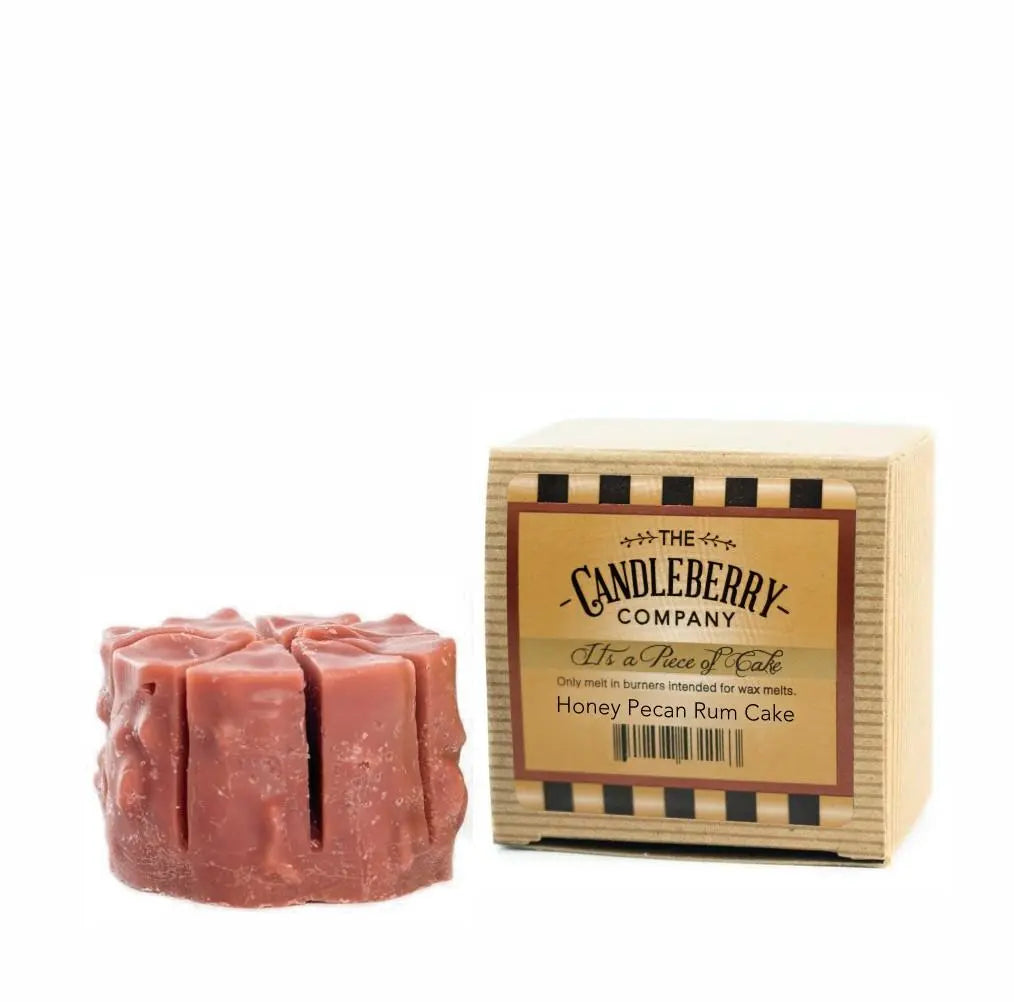 Honey Pecan Rum Cake™, Tart Wax Melts (Collective) by The Candleberry® Candle Company, Southern food gift main product photo