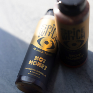 Hot Honey – Squeeze Bottle | Sweet Heat Made to Drizzle by Spice Witch, Southern food gift detail photo 3