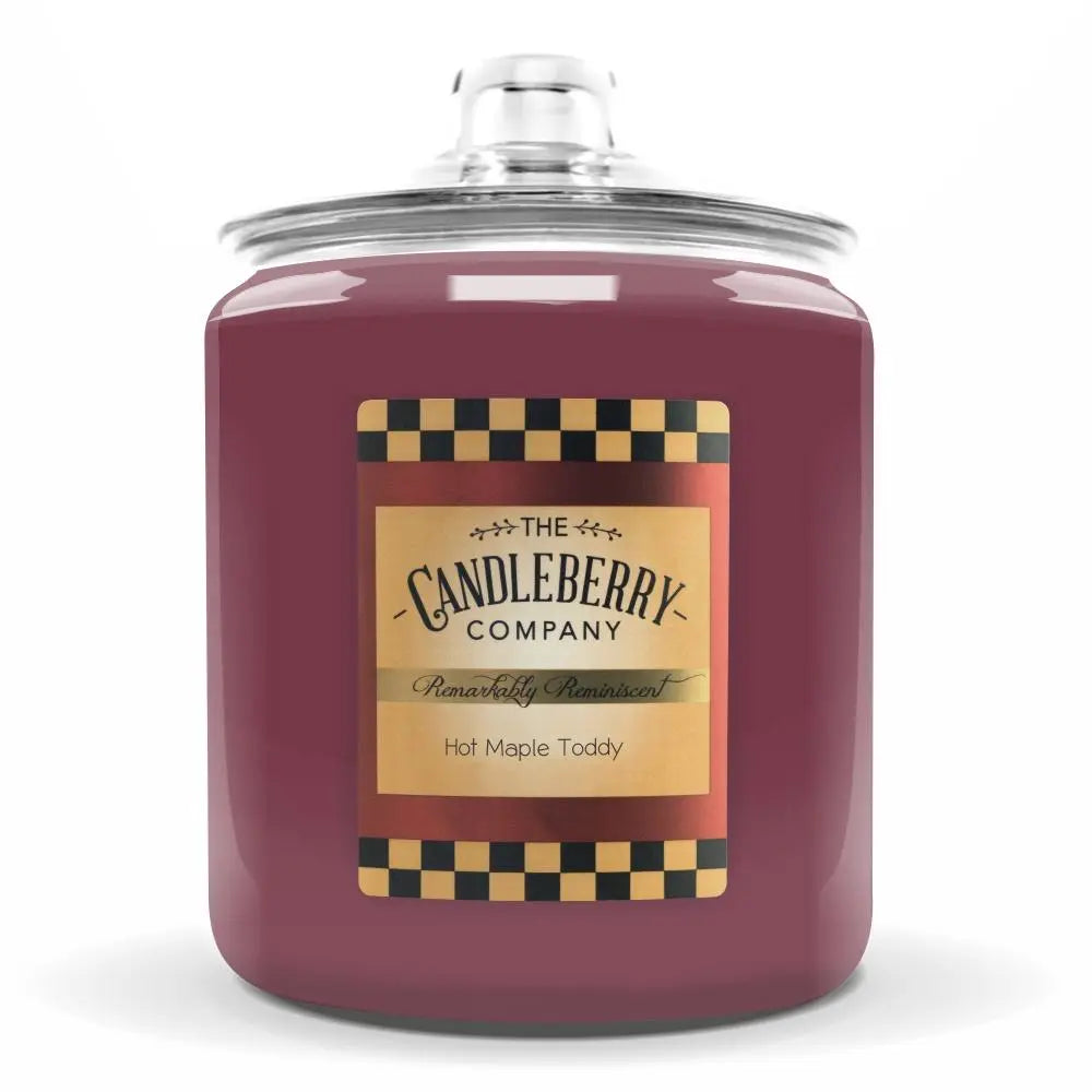 Hot Maple Toddy®, 4 - Wick, Cookie Jar Candle (Collective) by The Candleberry® Candle Company, scented candle main product photo