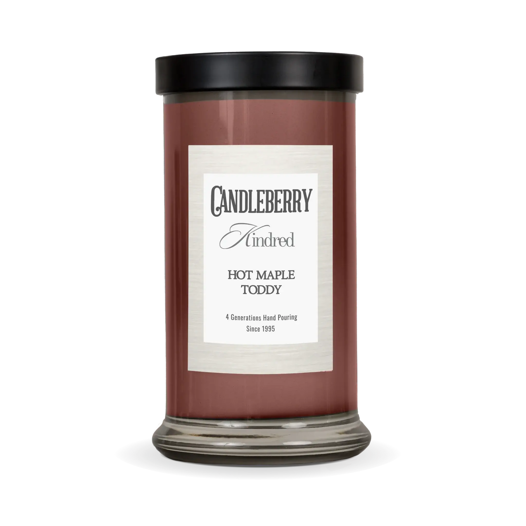 Hot Maple Toddy®, Kindred, Large Jar Candle (Collective) by The Candleberry® Candle Company, scented candle main product photo