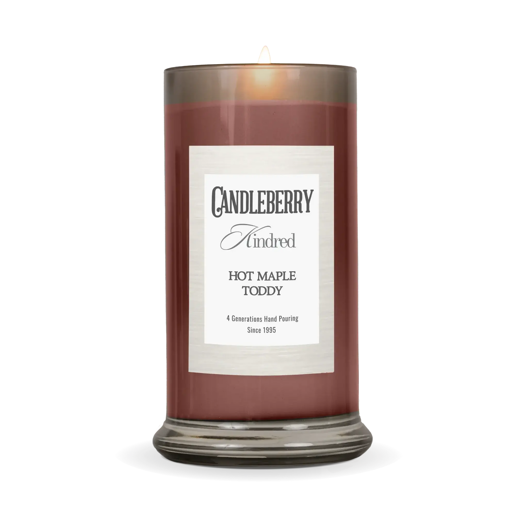Hot Maple Toddy®, Kindred, Large Jar Candle (Collective) by The Candleberry® Candle Company, scented candle detail photo 2