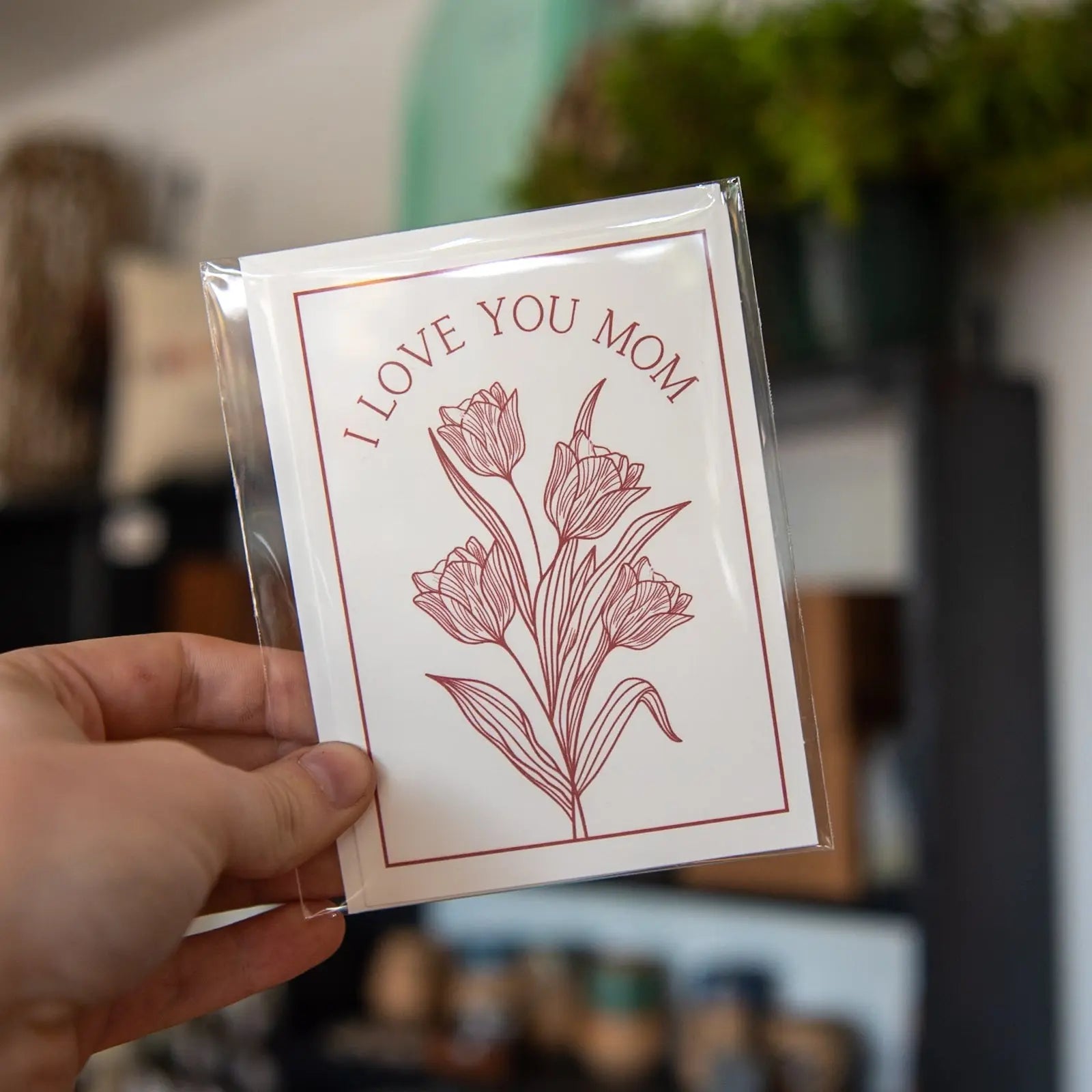 I Love You Mom - Card by Still Magnolia, paper gift main product photo