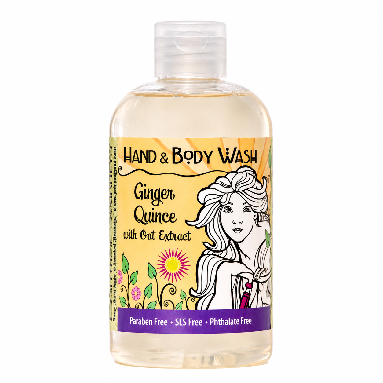 Ginger Quince Liquid Hand & Body Soap 8 oz. by Essential Journeys