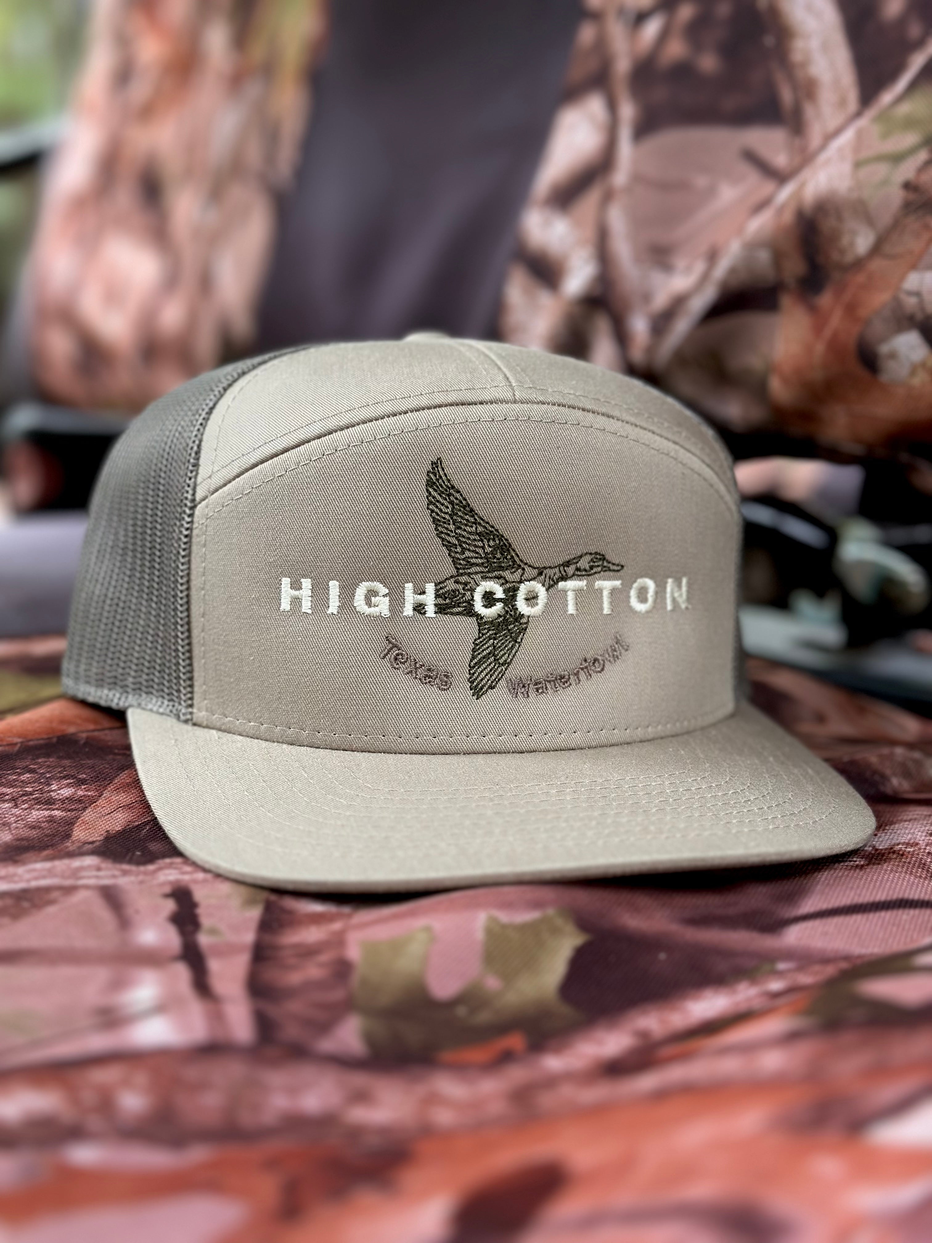 Alternate view of Duck Hunting 7-Panel Hat by High Cotton Hat Co