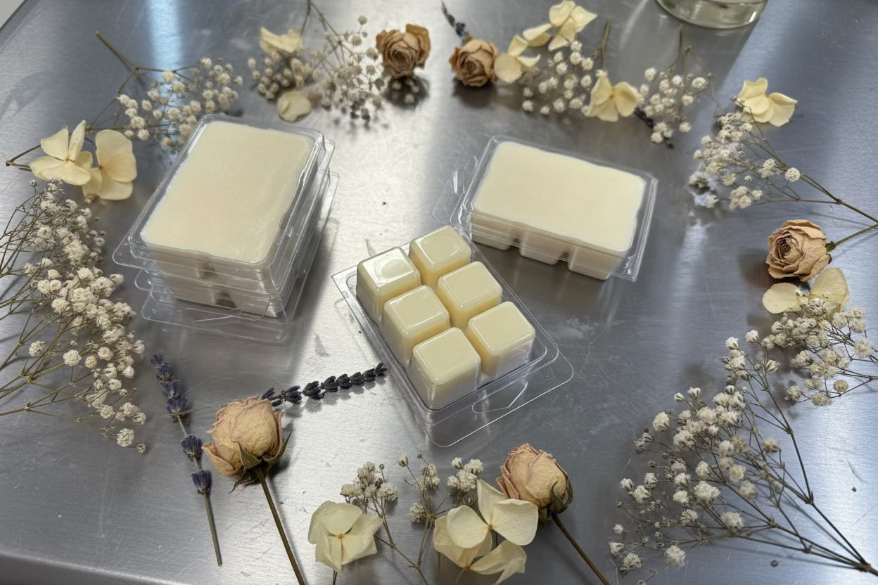Arctic Ivy soy candle and wax melts by Mam Jam’s Candle Company, detail image 4