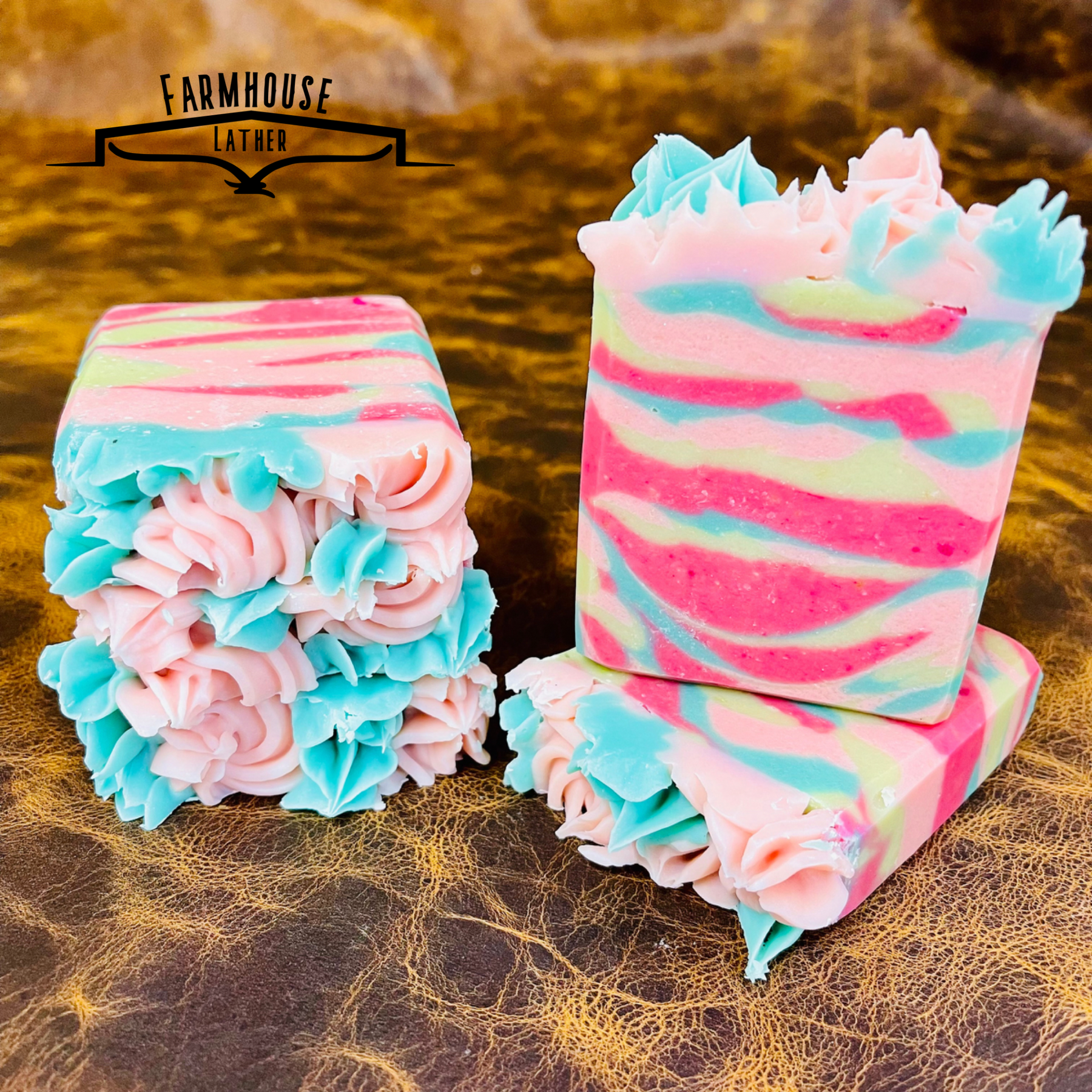 Farmhouse Lather Country Garden goat milk soap image 2