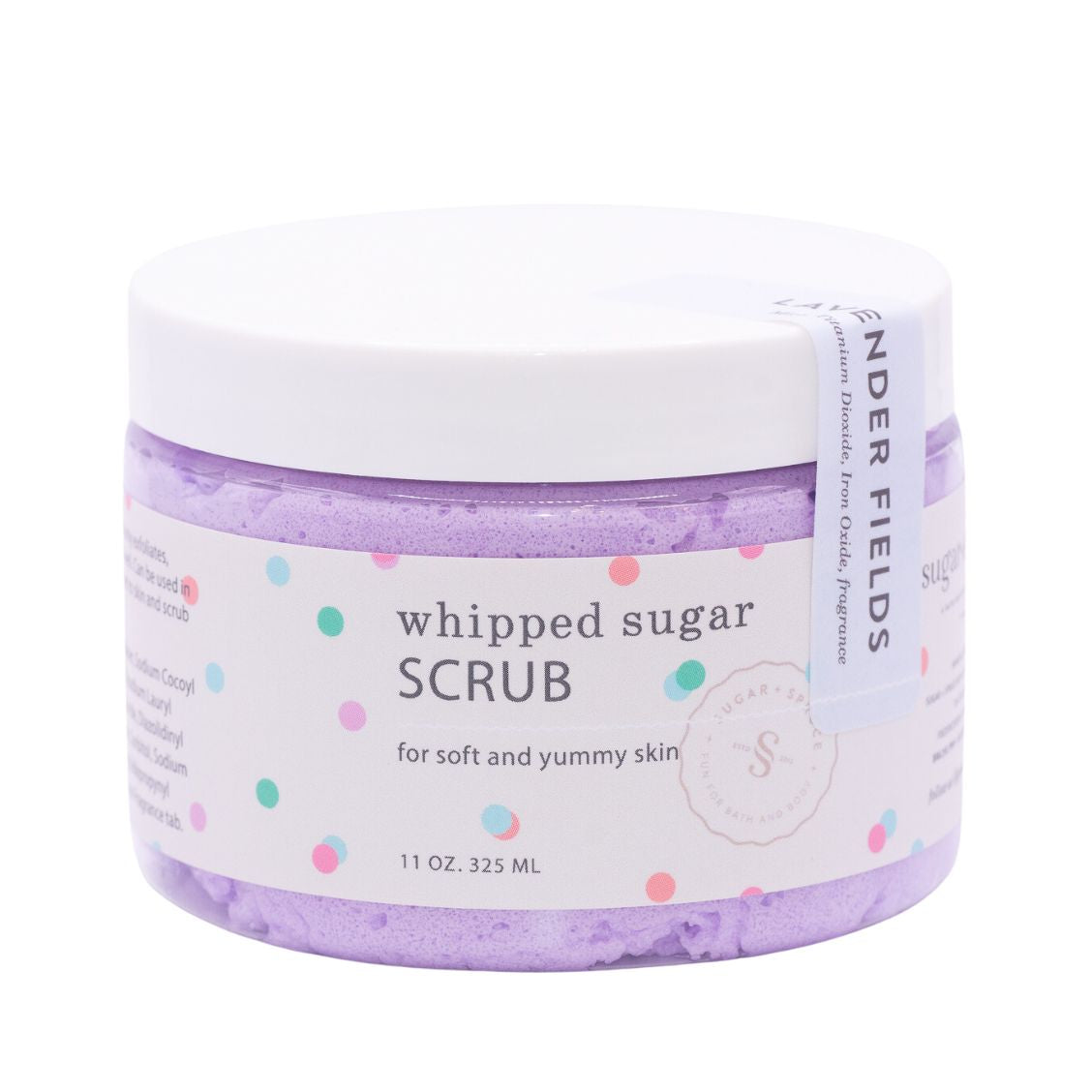Whipped Sugar Scrub Lavender by Sugar + Spruce
