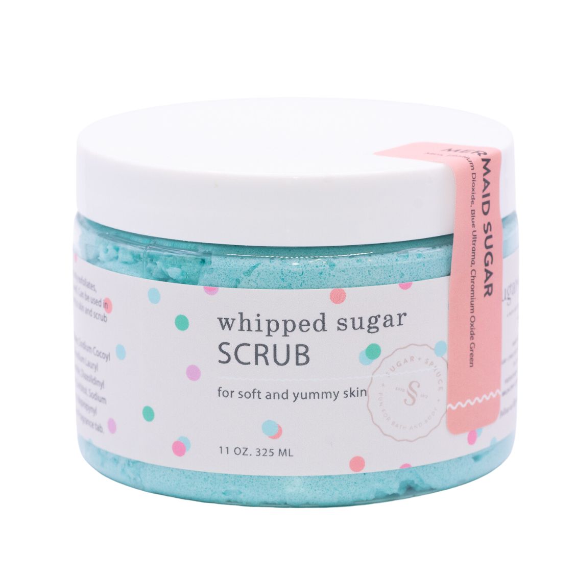 Whipped Sugar Scrub Mermaid Sugar by Sugar + Spruce