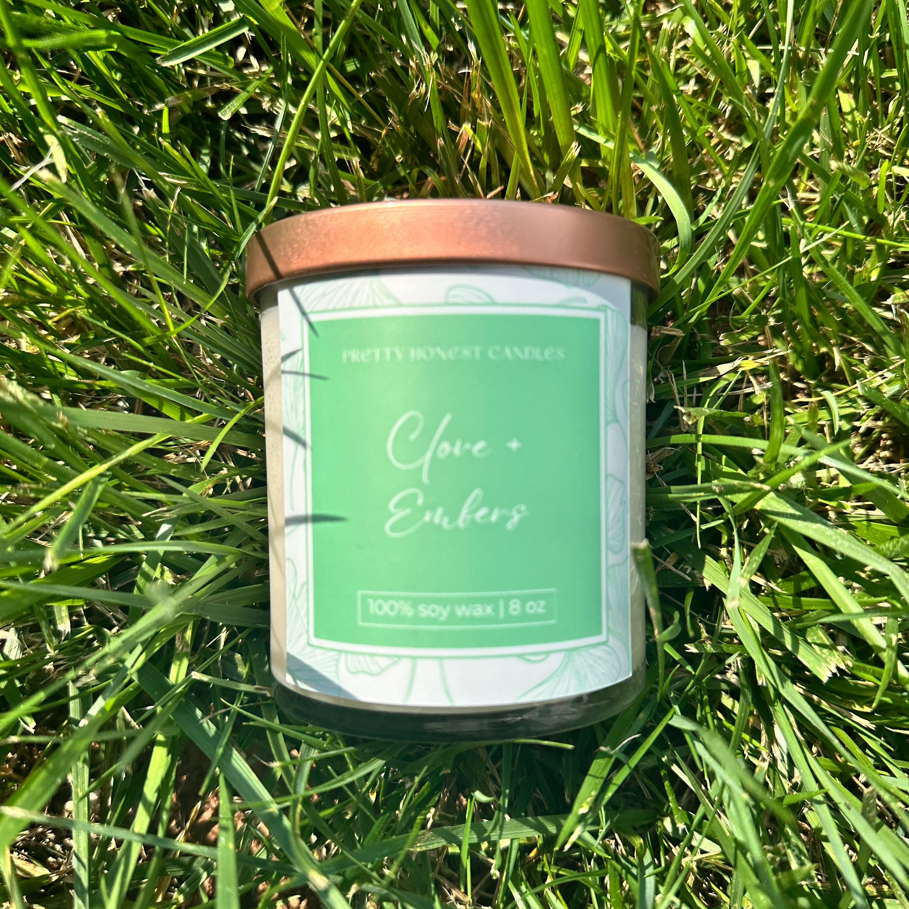 Clove + Embers Soy Candle by Pretty Honest Candles