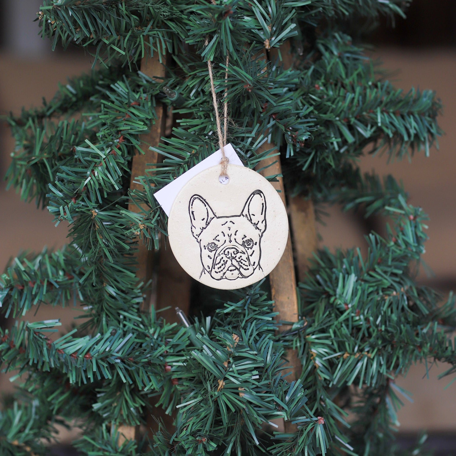 Handmade Ceramic Dog Breed Ornament