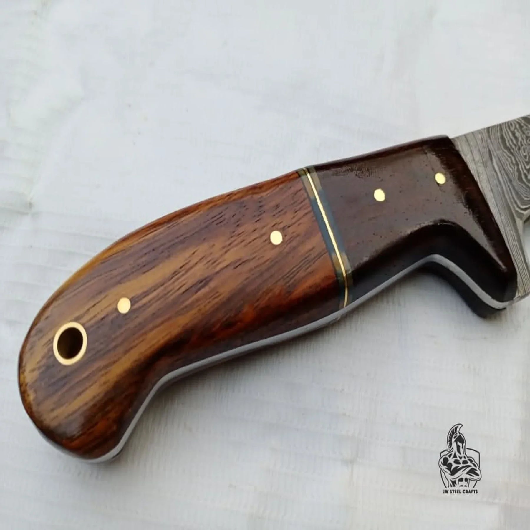 CUSTOM MADE FILLET KNIFE detail view by JW SteelCrafts