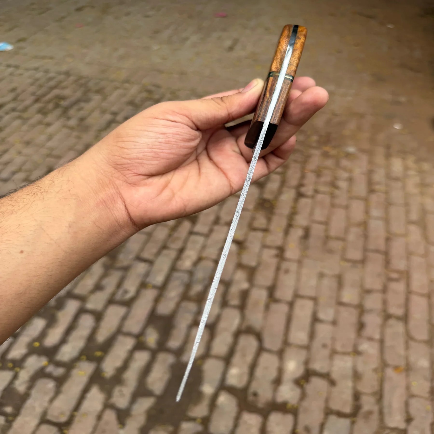 CUSTOM MADE FILLET KNIFE detail view by JW SteelCrafts