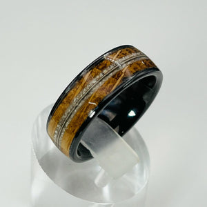 The Infinite String Memorial Ring by Cotton Street Art Company, handmade jewelry detail photo 4
