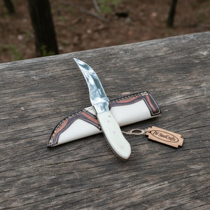 Custom Handmade Stainless Steel knife BM-0093 detail view by JW SteelCrafts