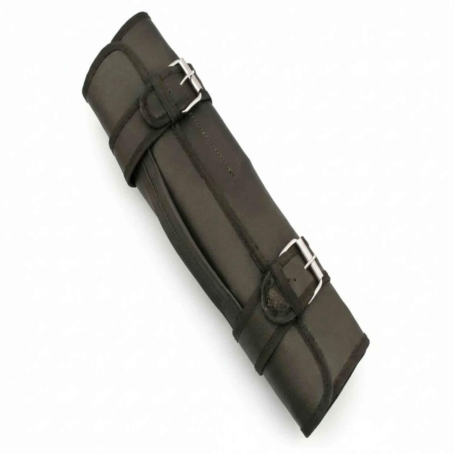 best chef knife Custom Handmade Leather Roll Bag for 7 pieces set / Chef sets Bag german knife DK-0138 by JW SteelCrafts