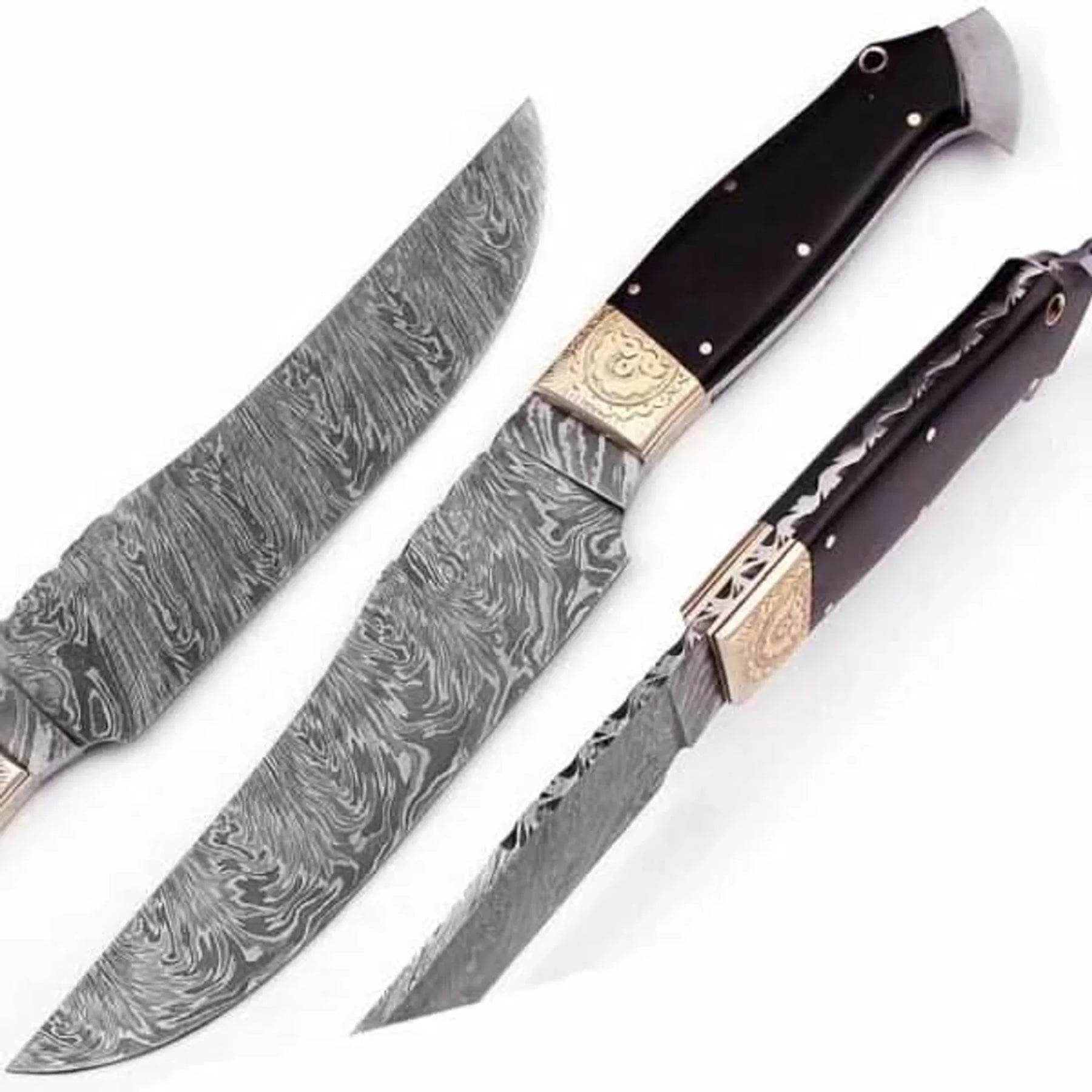Handmade Bush craft Knife Damascus Steel DK-043 by JW SteelCrafts