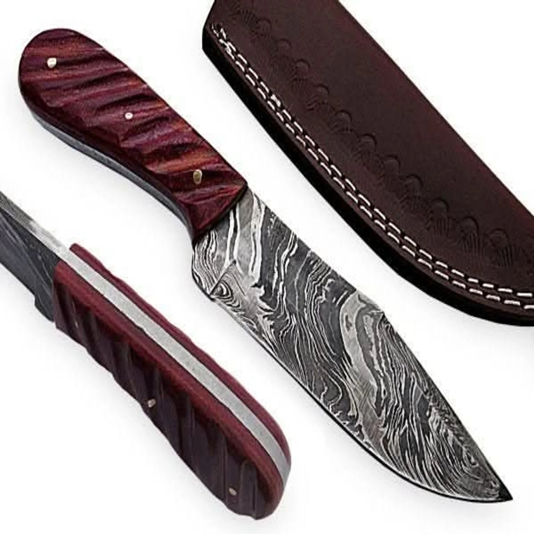Handmade Witchcraft Knife Damascus Steel DK-0404 by JW SteelCrafts