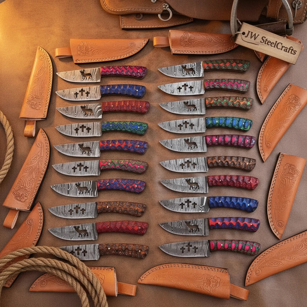 Trailrider Cowboy Blade 7" by JW SteelCrafts