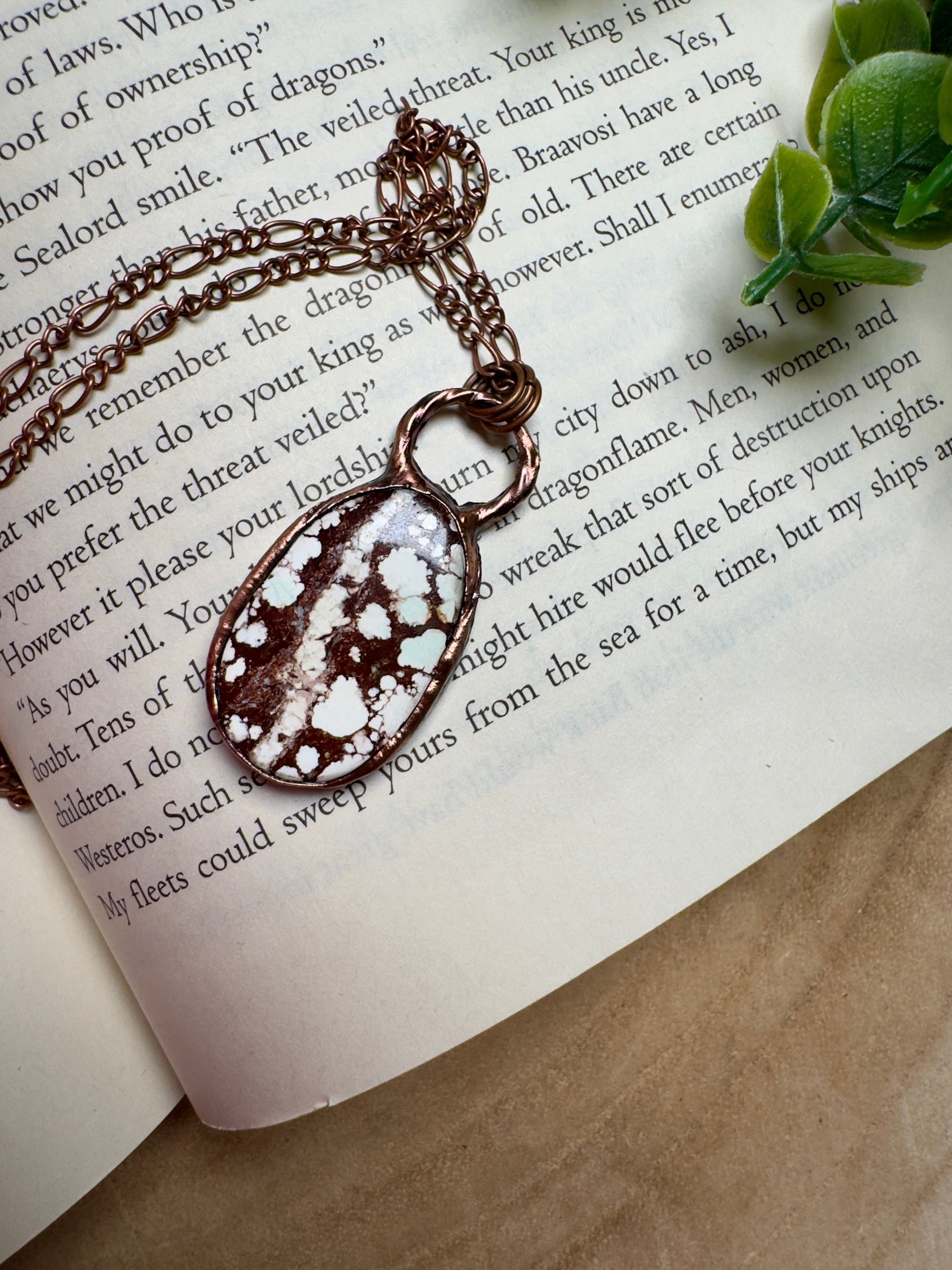 Wild Horse Jasper Necklace by Copper Ashes