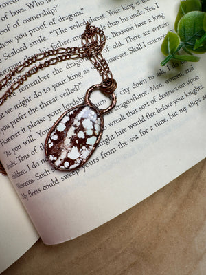 Wild Horse Jasper Necklace by Copper Ashes