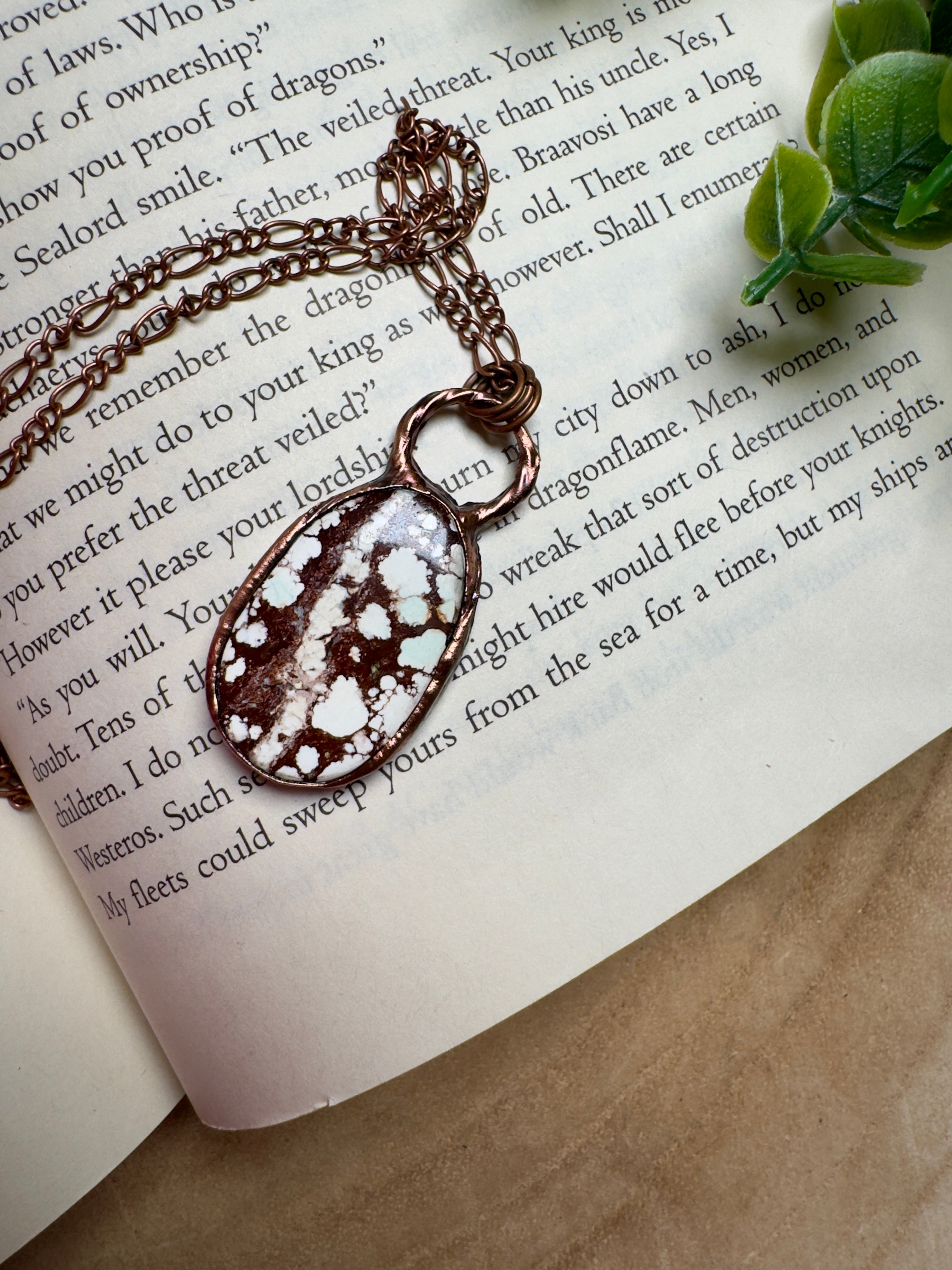 Wild Horse Jasper Necklace by Copper Ashes