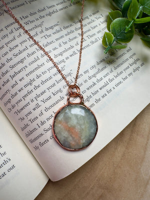 Calcite Necklace by Copper Ashes
