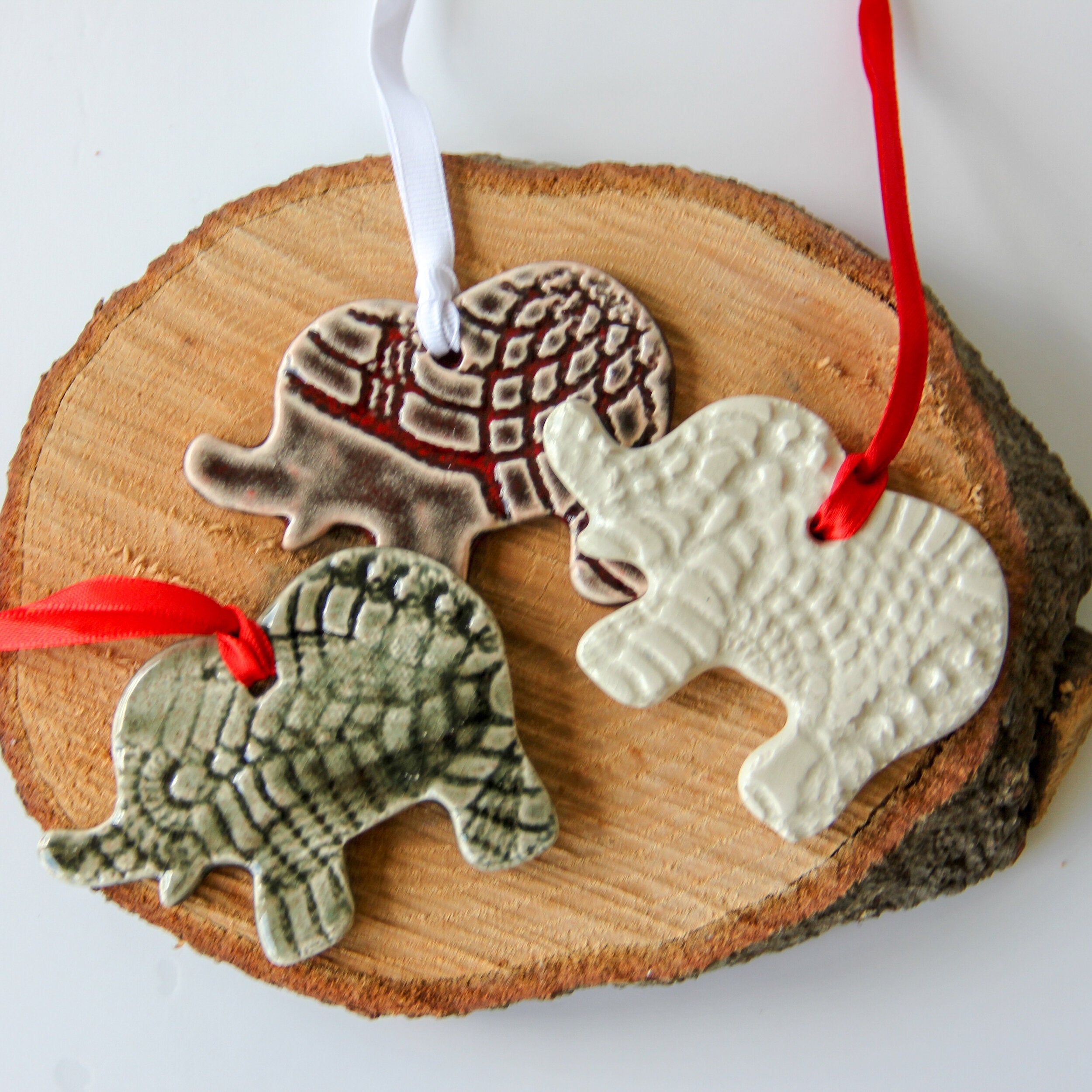 Prodigal Pottery Elephant Ornament — product view 1