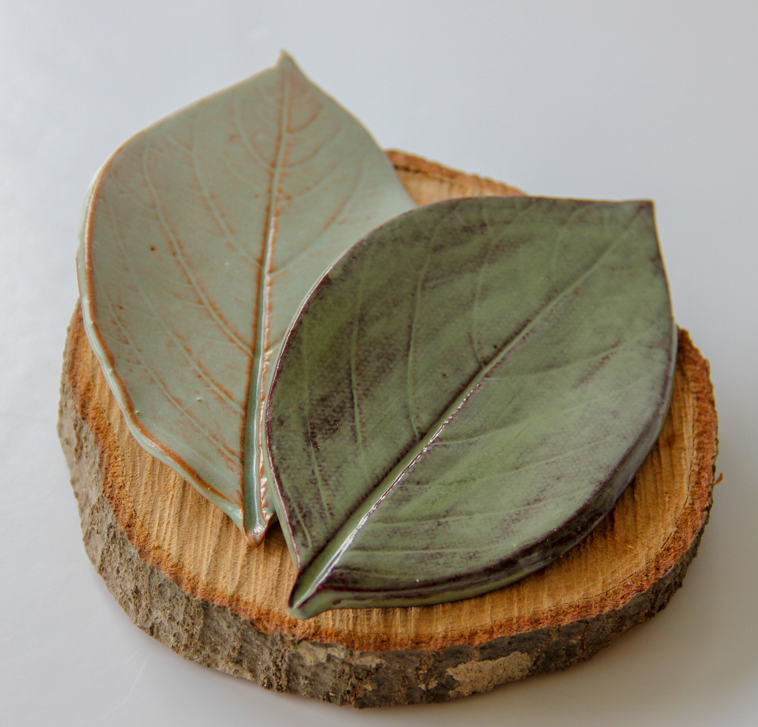 Prodigal Pottery Large Leaf Dish — product view 2