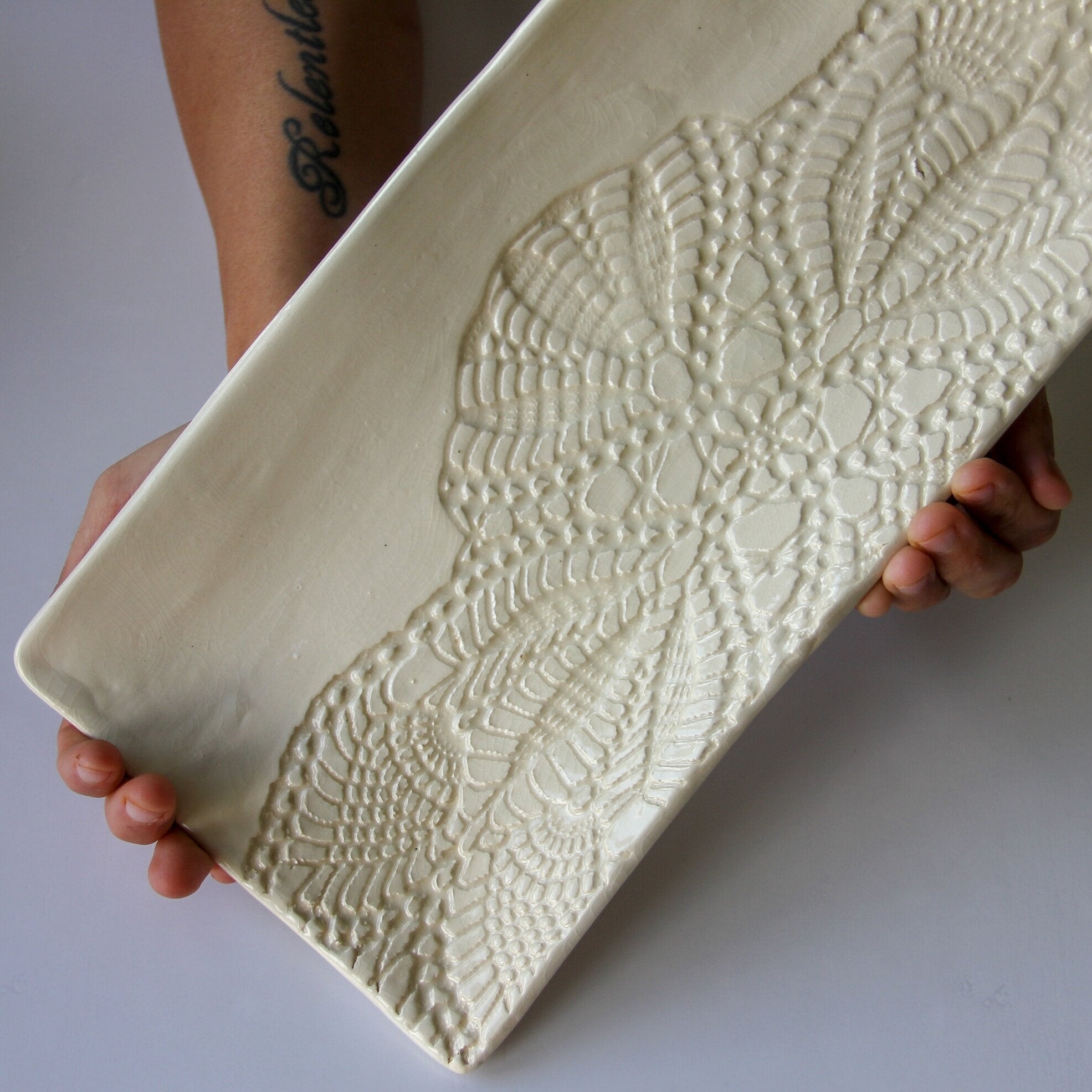 Prodigal Pottery Large Rectangular Platter — product view 1
