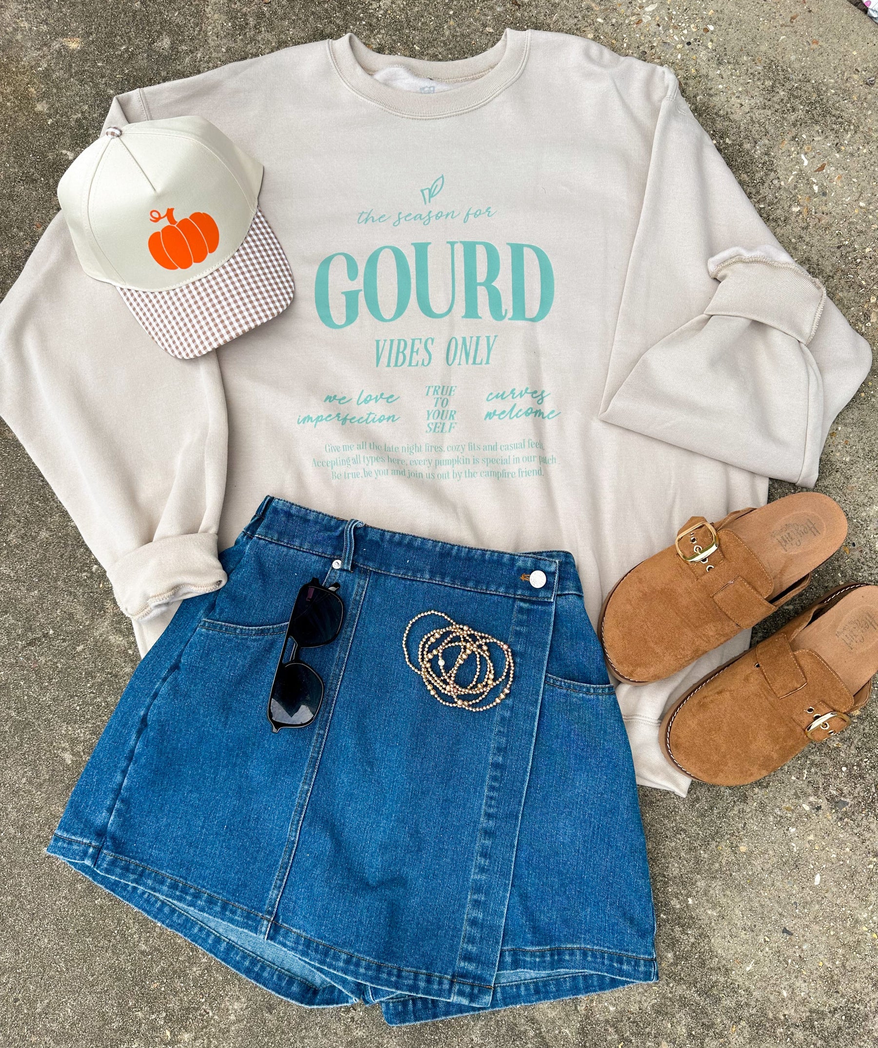 Gourd Vibes Only Sweatshirt by Southern Bliss Company