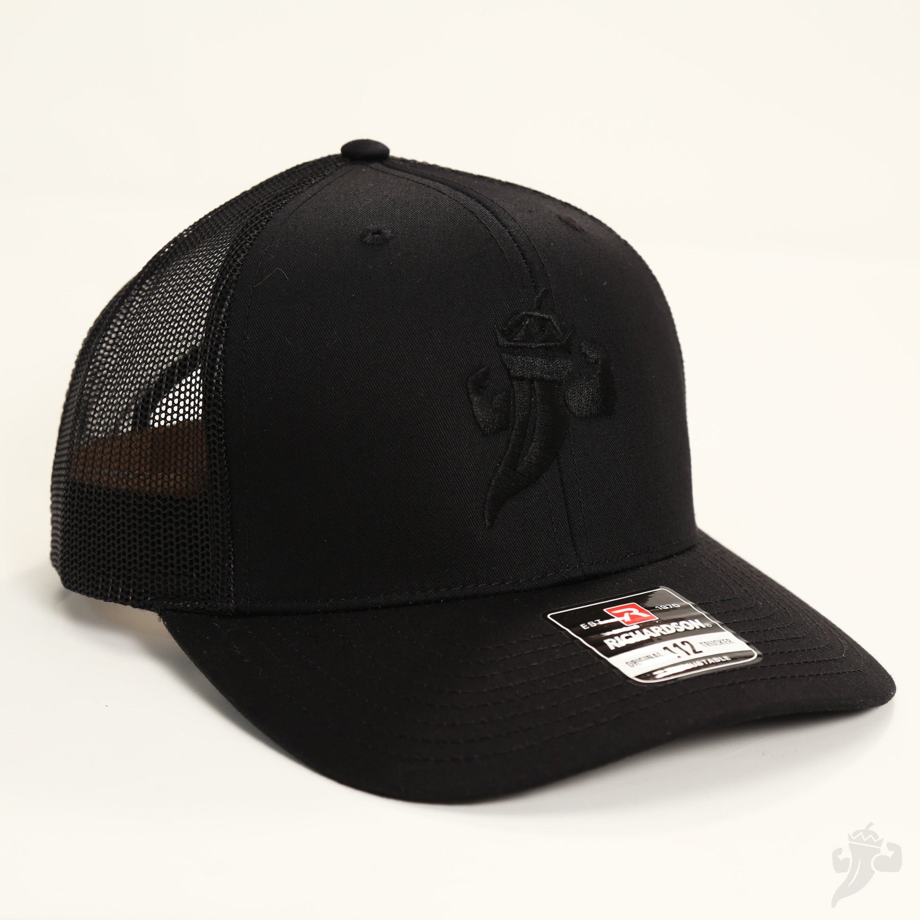 Powerful Pepper Hat Blackout by Powerful Pepper Company, Southern food gift main product photo