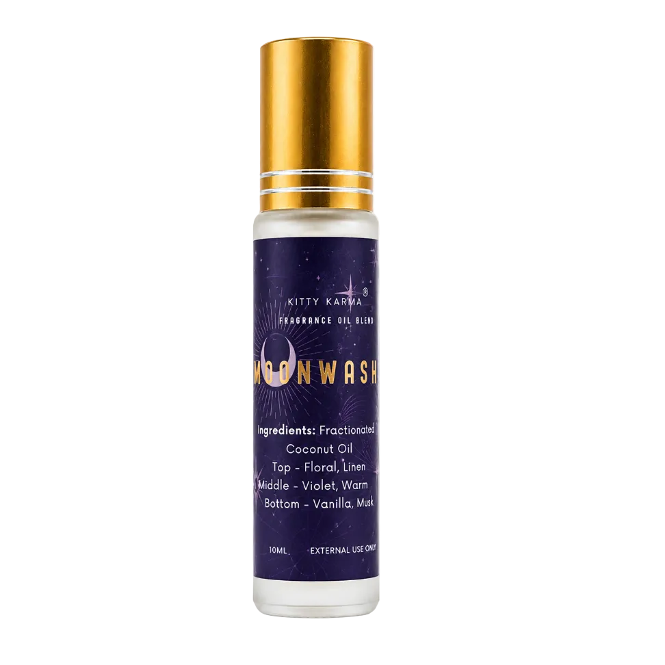 Kitty Karma Studio Moonwashed perfume oil roller bottle