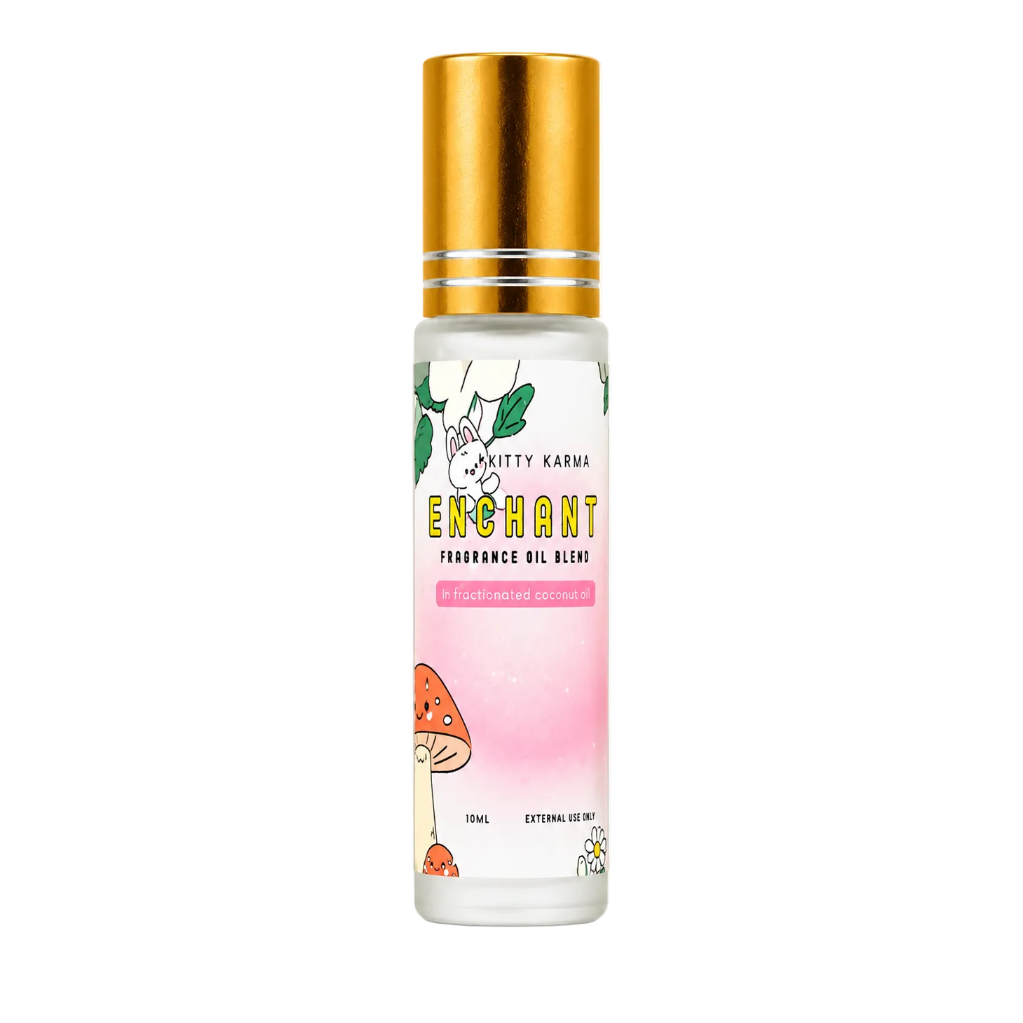 Kitty Karma Studio Enchanted perfume oil roller bottle