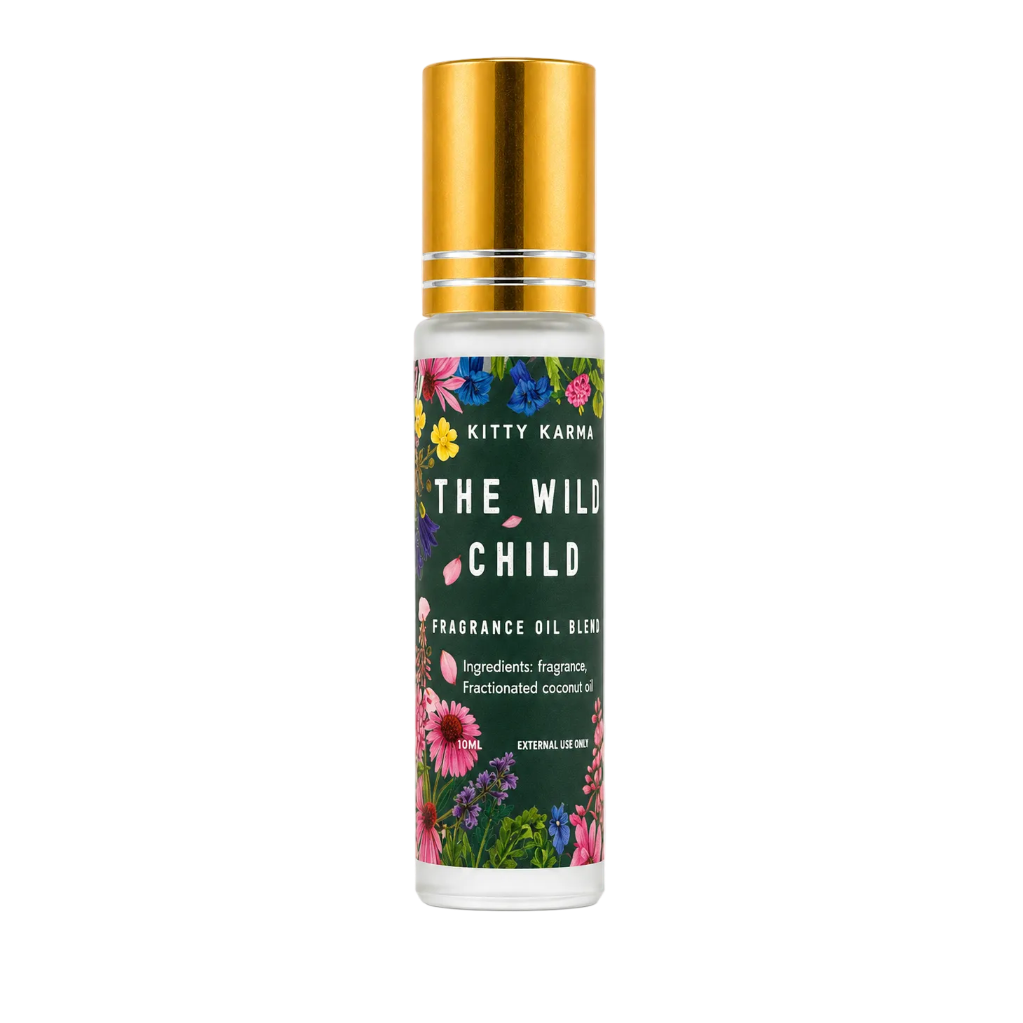 Kitty Karma Studio Wildchild perfume oil roller bottle