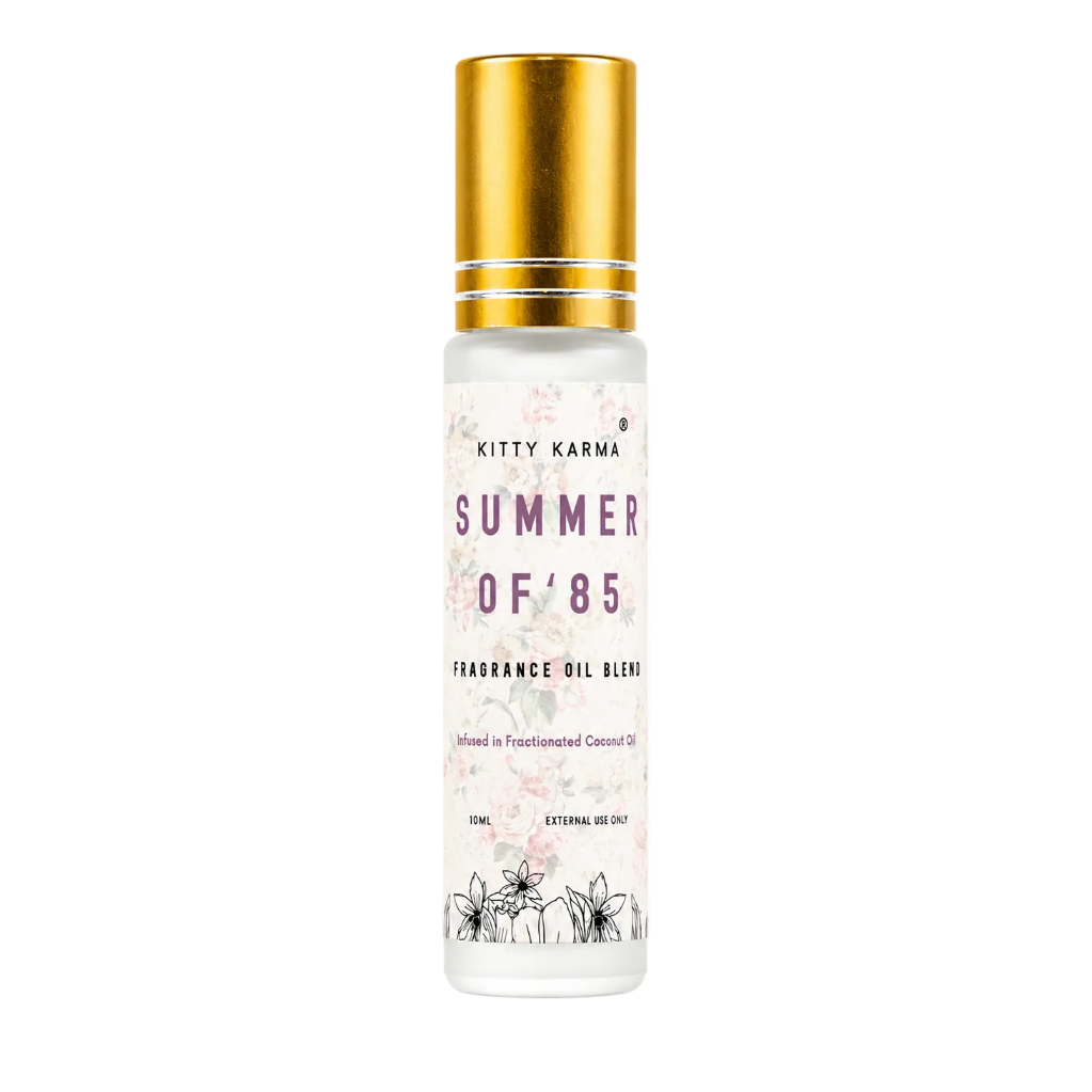 Kitty Karma Studio Summer of '85 perfume oil roller bottle