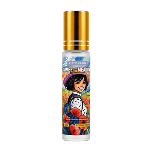 Kitty Karma Studio Sweet Meadow perfume oil roller bottle