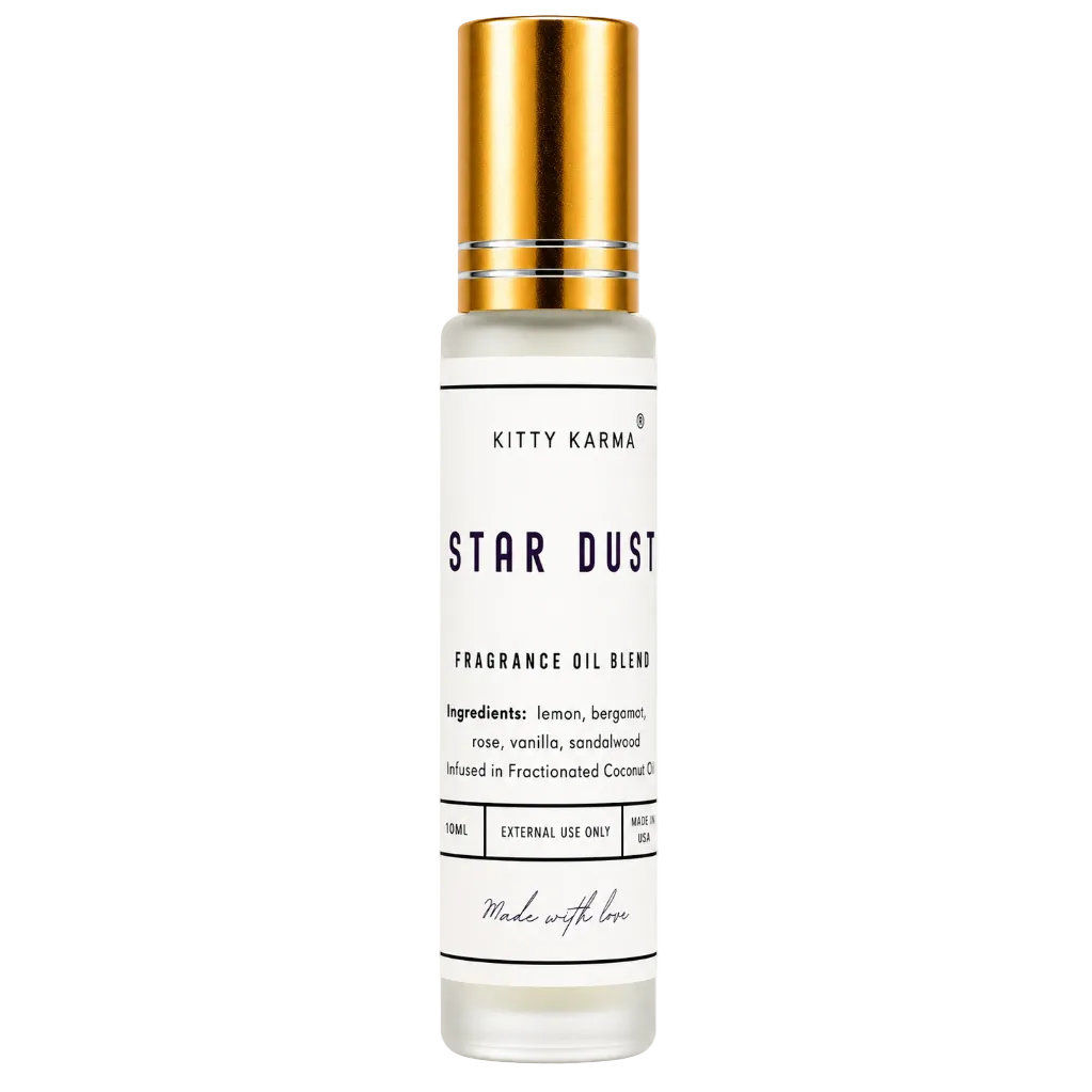 Kitty Karma Studio Star Dust perfume oil roller bottle