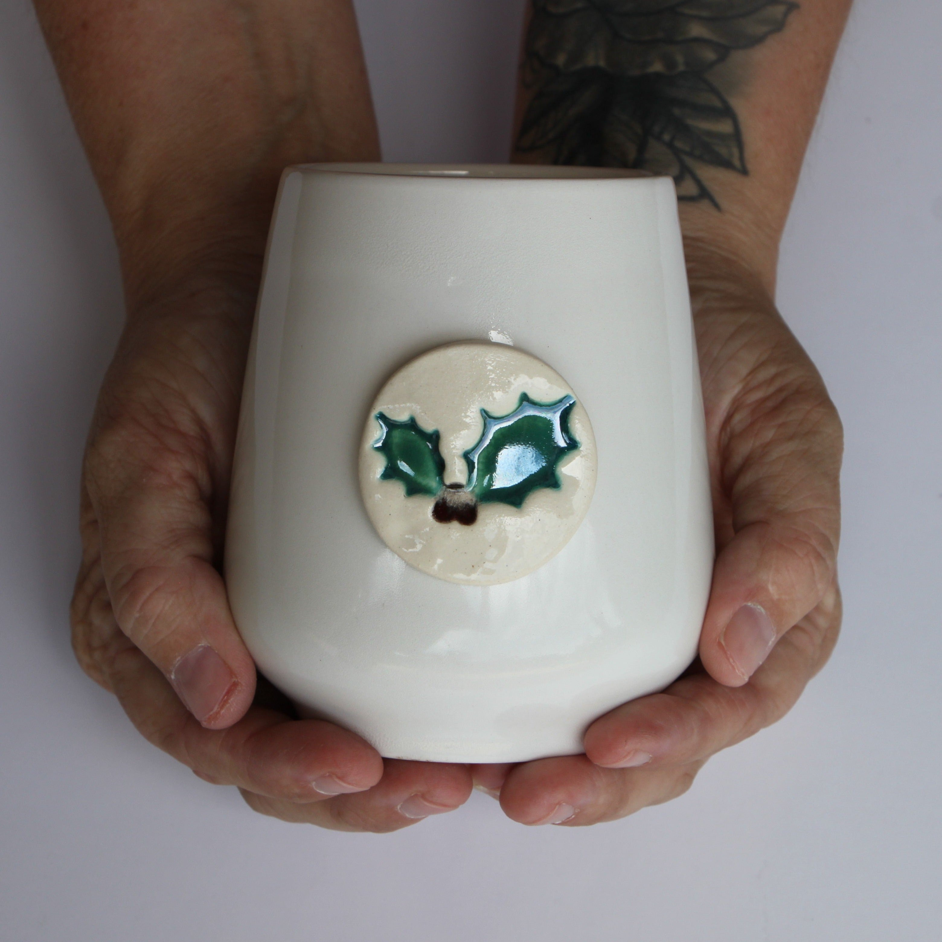 Prodigal Pottery Community Naturals Christmas Candle — product view 1