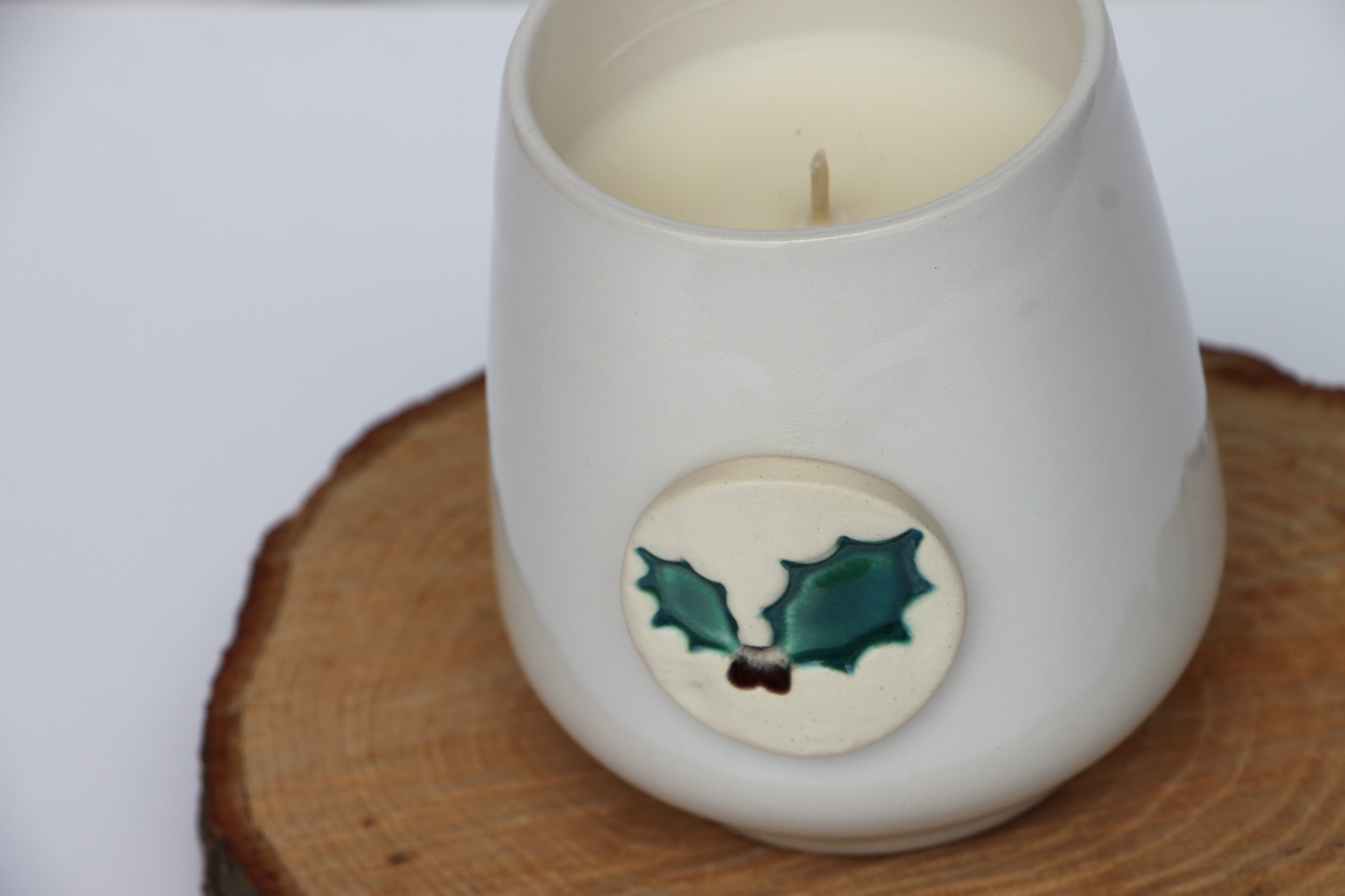 Prodigal Pottery Community Naturals Christmas Candle — product view 2