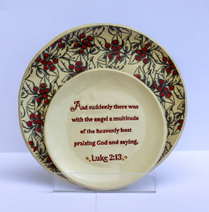 Christmas Scripture Plates