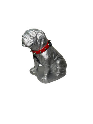 Georgia Bulldogs Chrome Finish UGA Mascot Statue alternate view 9