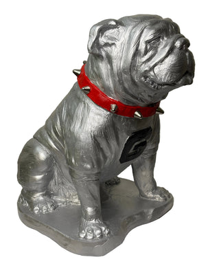 Georgia Bulldogs Chrome Finish UGA Mascot Statue alternate view 8