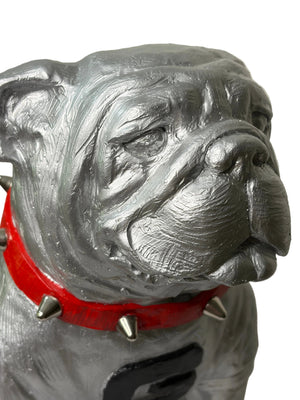 Georgia Bulldogs Chrome Finish UGA Mascot Statue alternate view 6