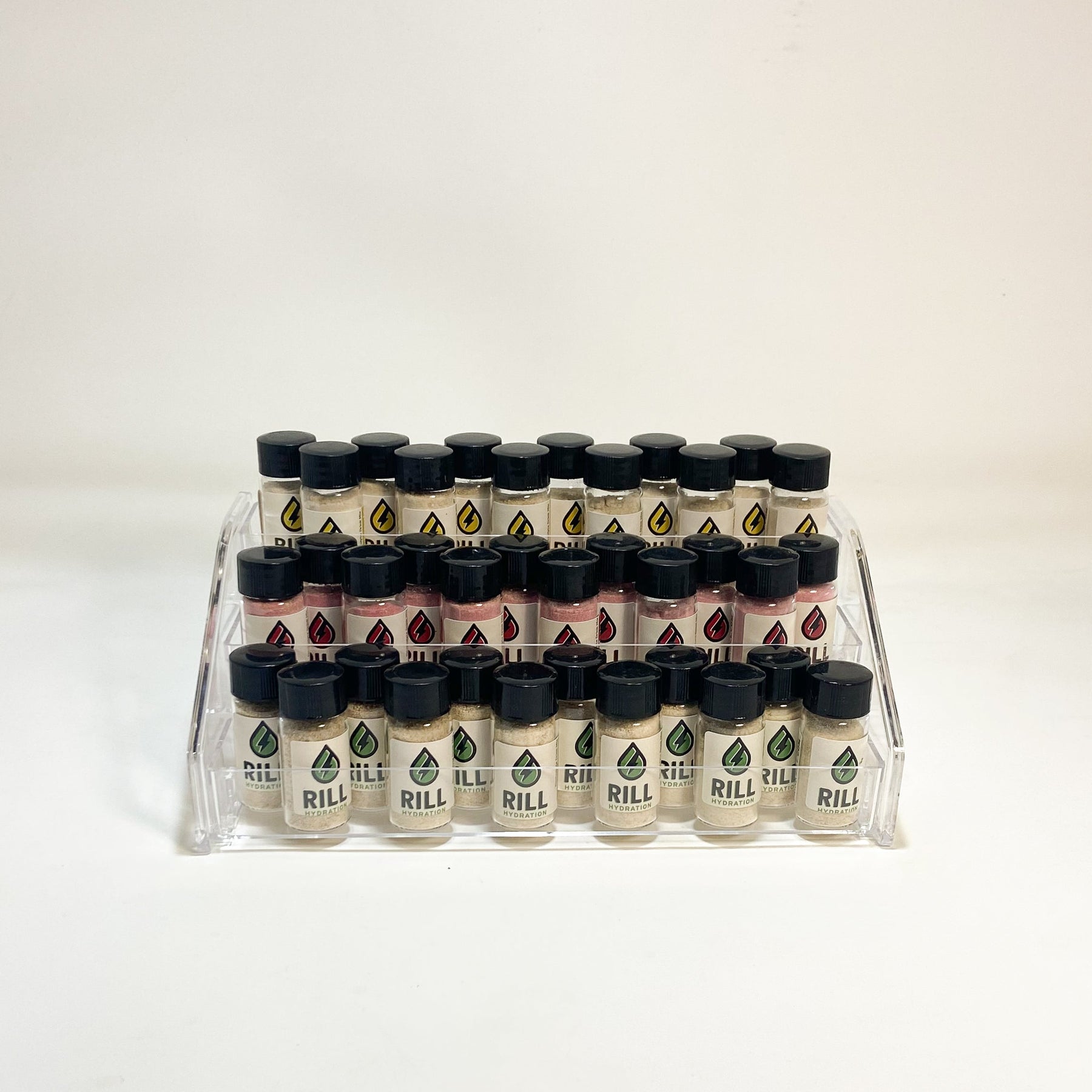 Rill Compact Display — 36 Single Serve Jars by Rill Hydration, Southern food gift main product photo