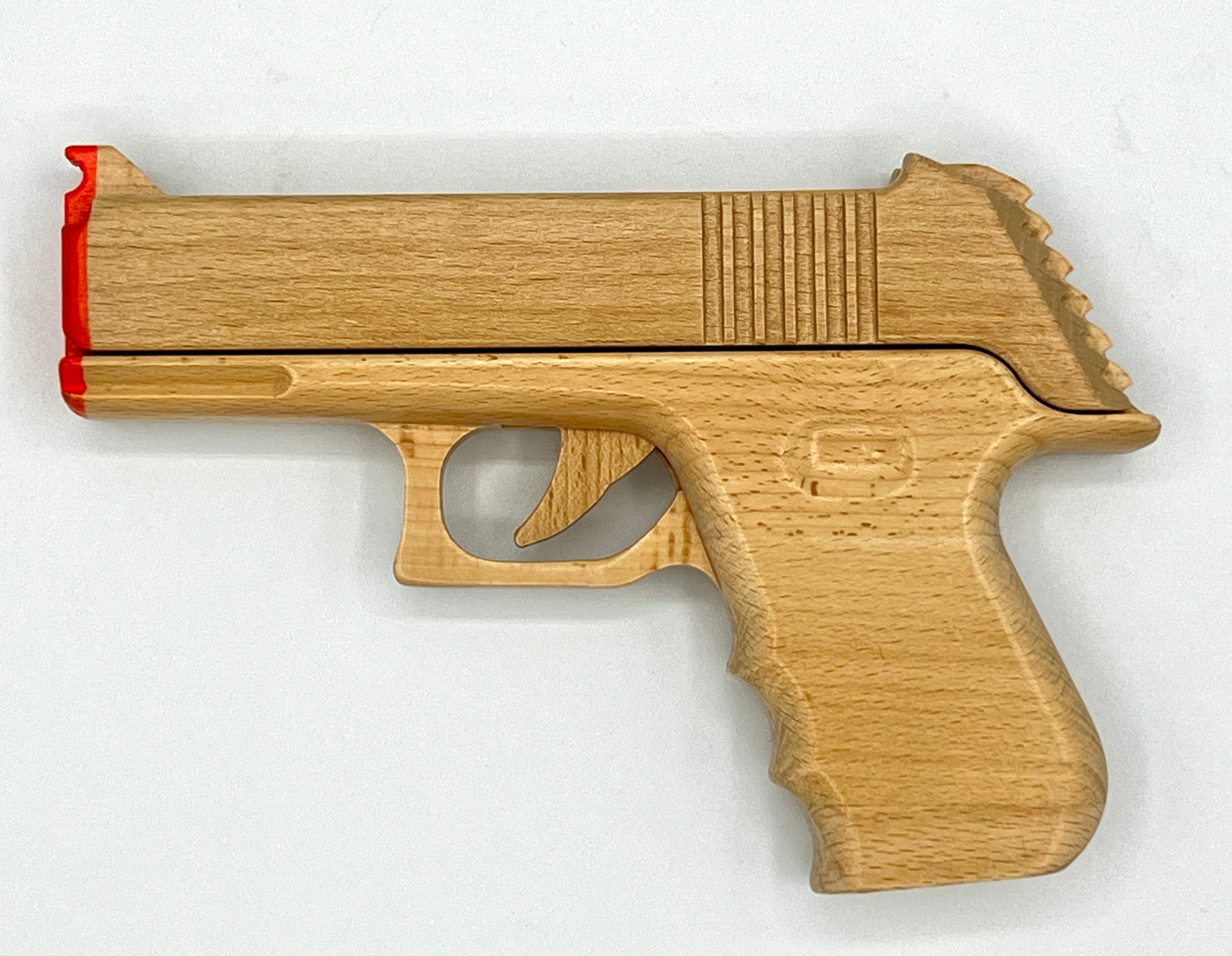 Model 9MM Rubber Band Gun by Elastic Precision, Southern food gift detail photo 2