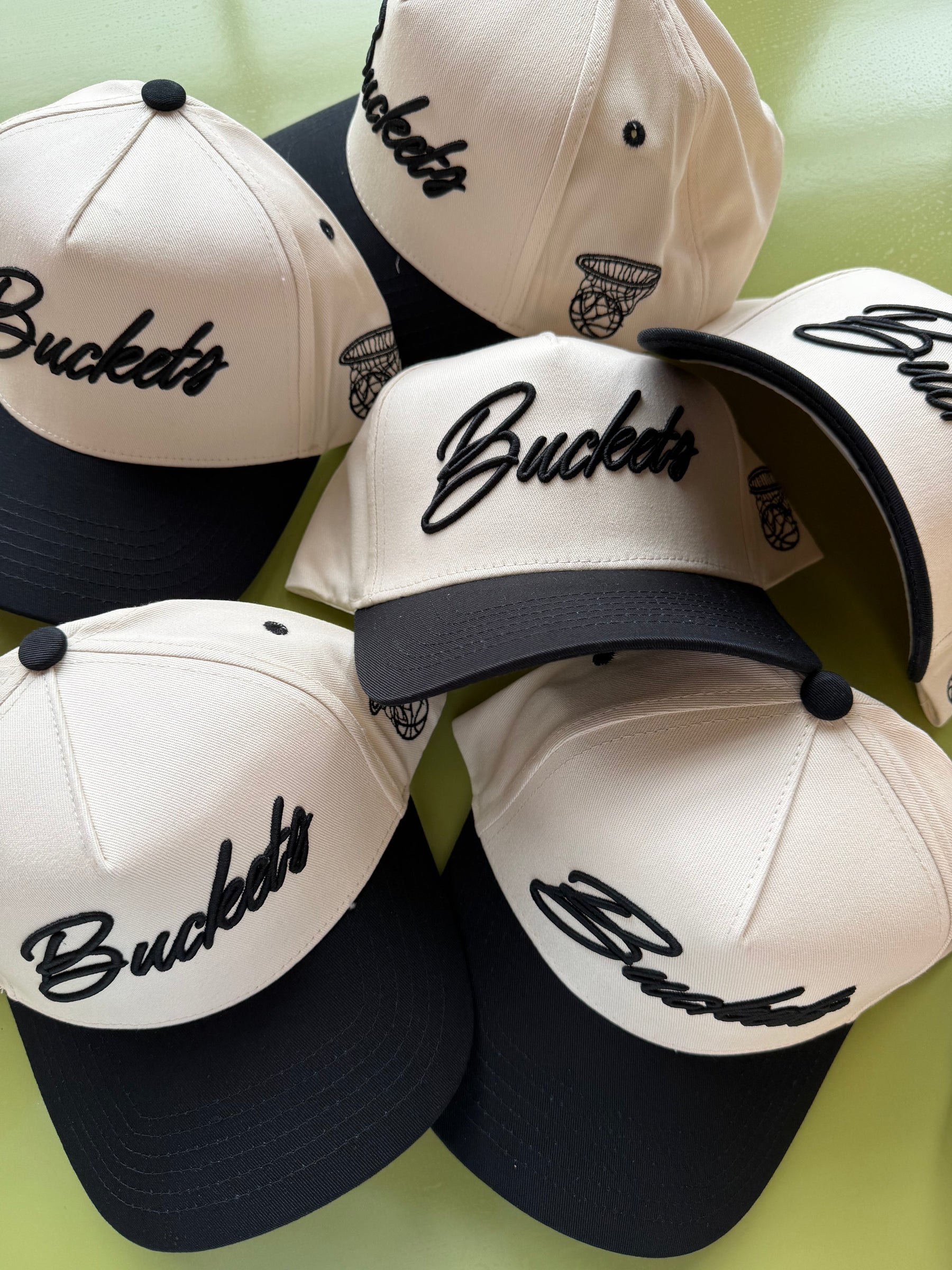 Buckets - Vintage Trucker Hat by KenzKustomz, Southern lifestyle apparel detail photo 7
