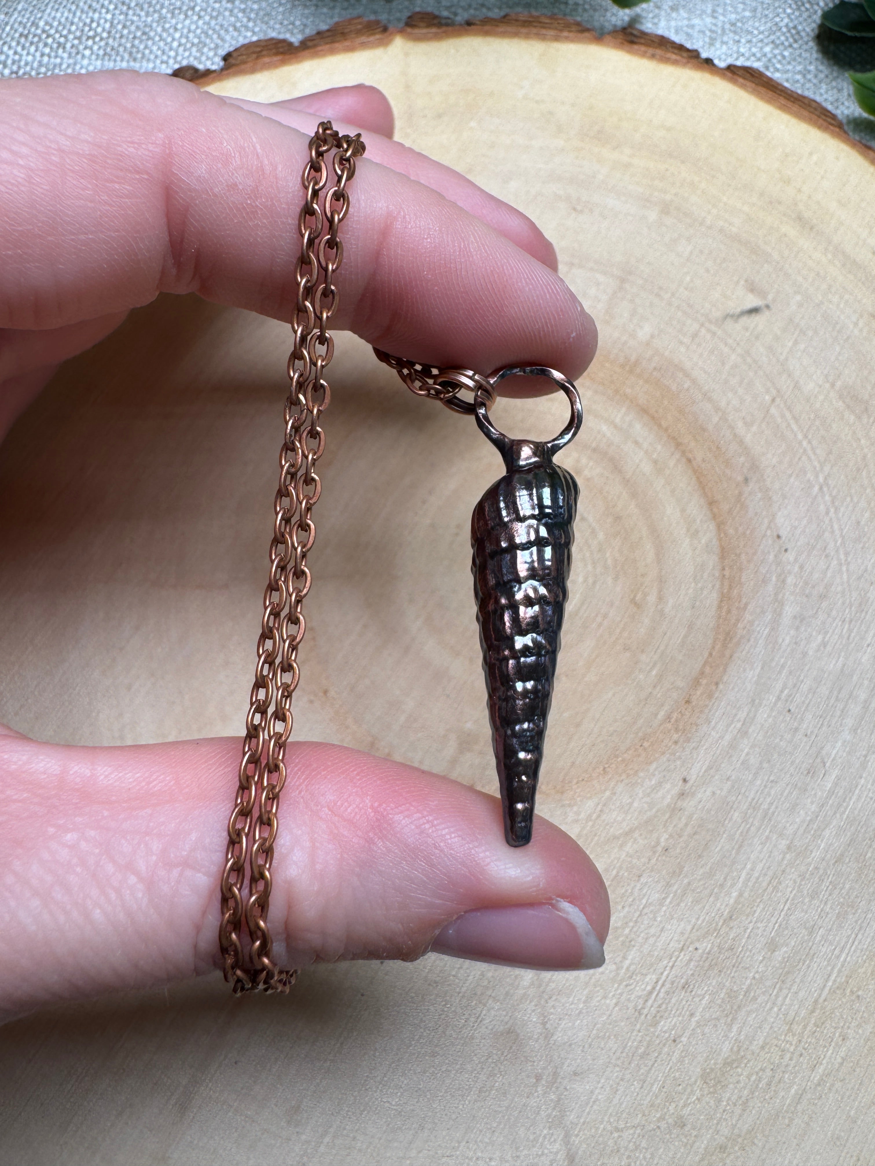 Sybelle- Shell Necklace by Copper Ashes