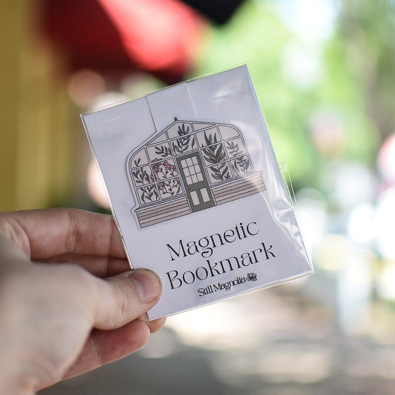Green house - Magnetic Bookmark by Still Magnolia, Southern home decor main product photo
